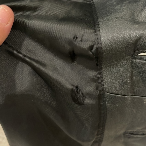 Lucky Leather Co Men's Black Jacket size XXL - Picture 14 of 15